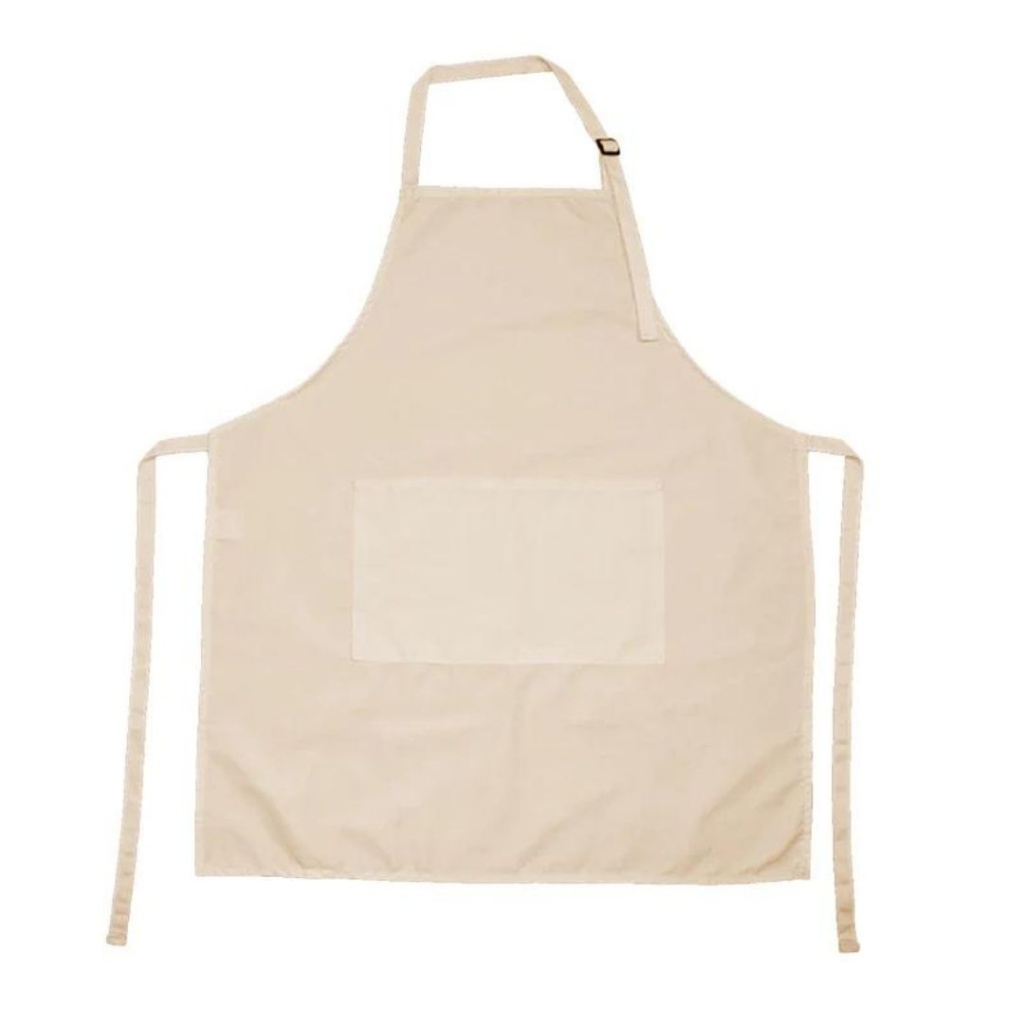 Canvas Apron With Pocket